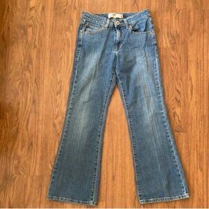 Levi's 519 Low Flare Blue Denim Jeans Size 5 Short